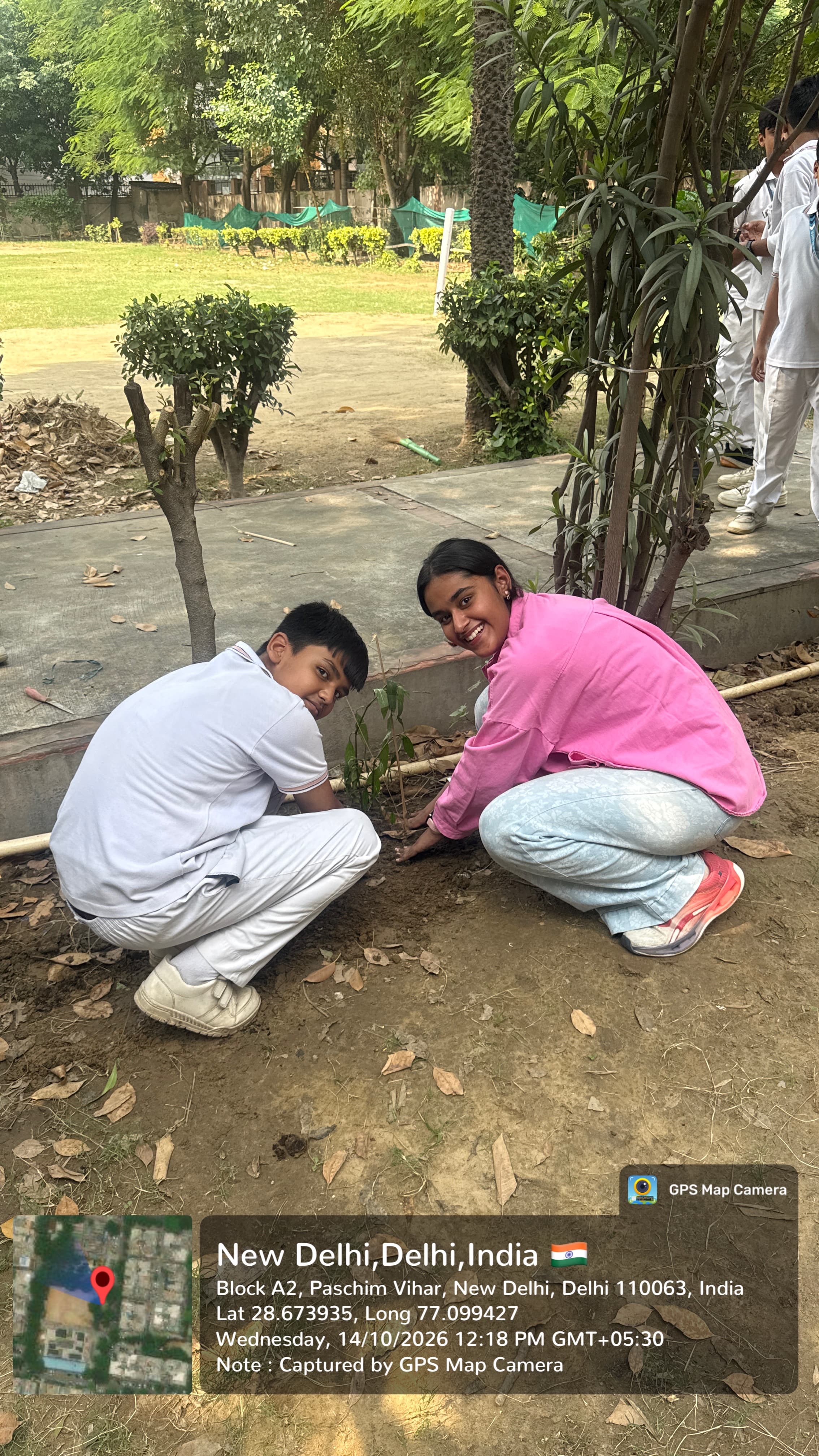 On the ground with CoreEarth Foundation volunteers.