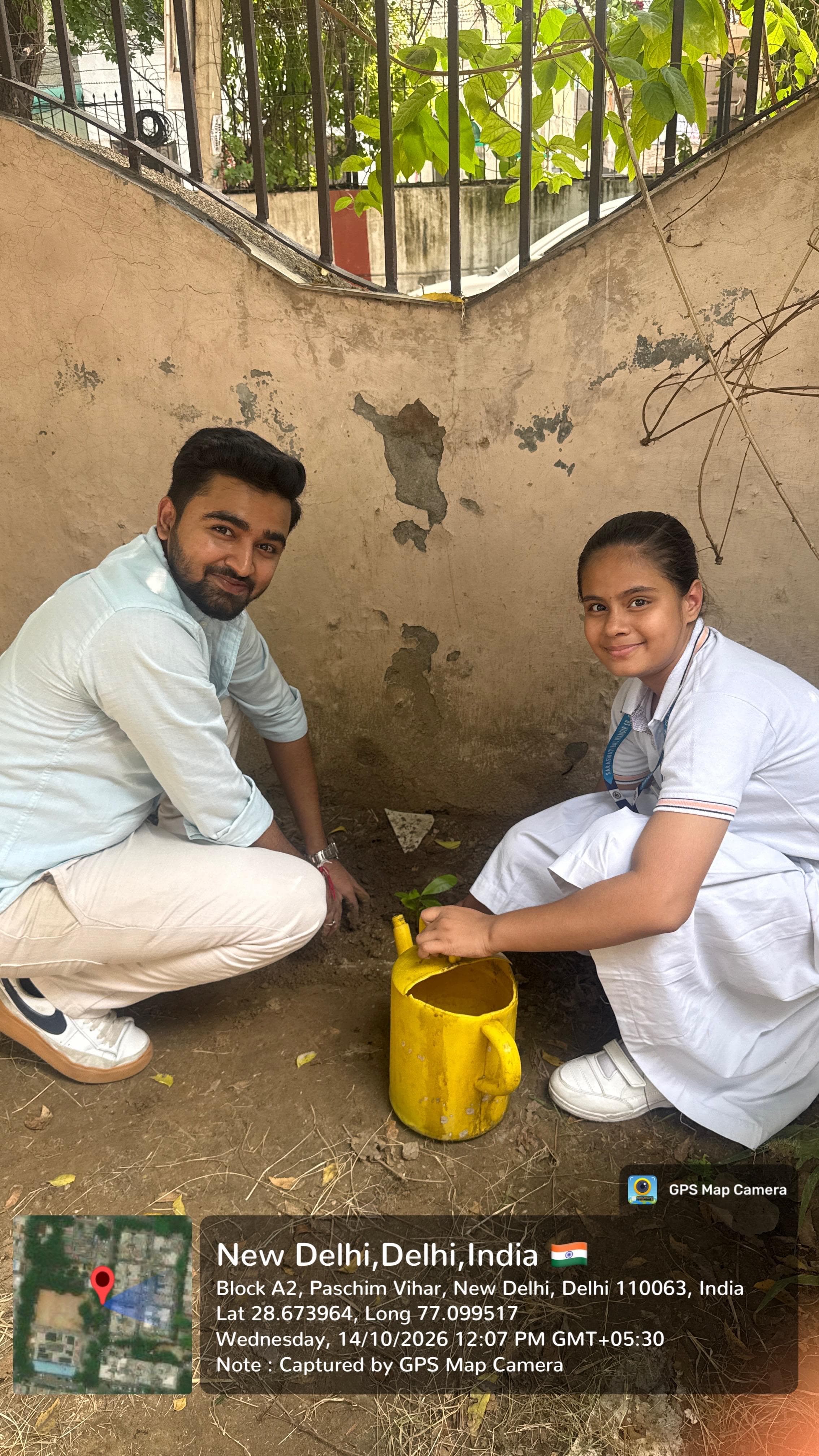 On the ground with CoreEarth Foundation volunteers.